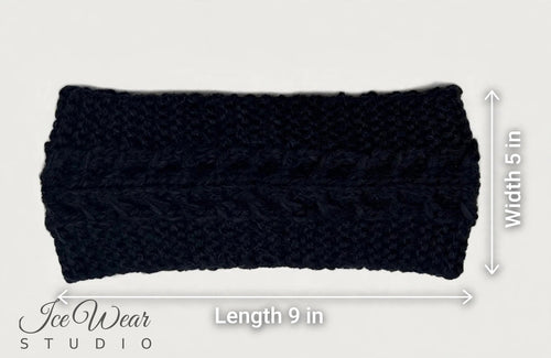Black Cable Headband