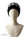 Gray Black Zigzag Headband