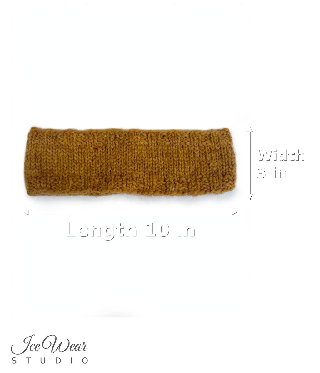 Mustard Ribbed Headband