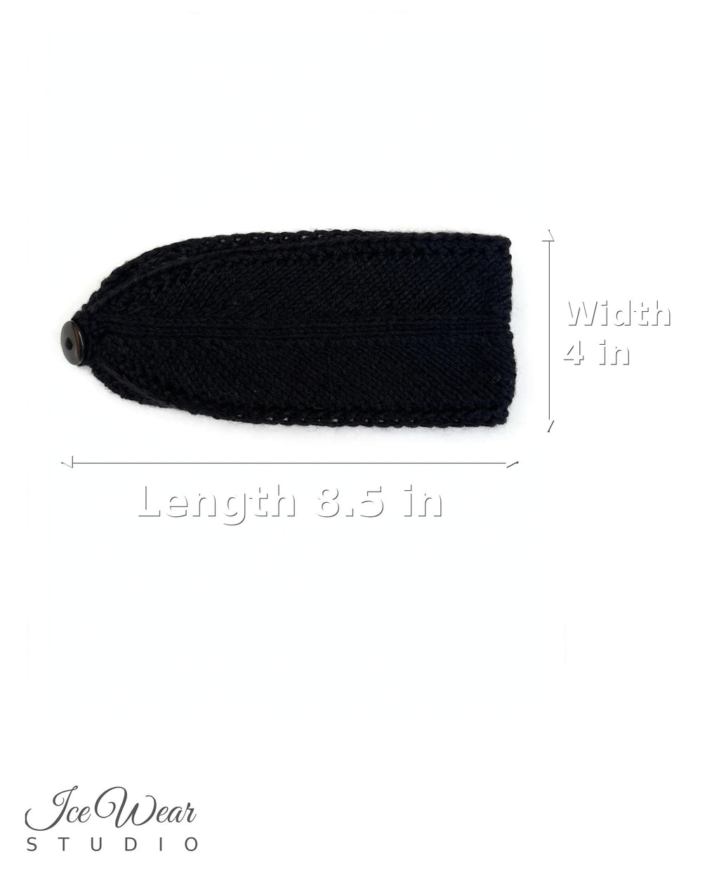Black Plain Headband