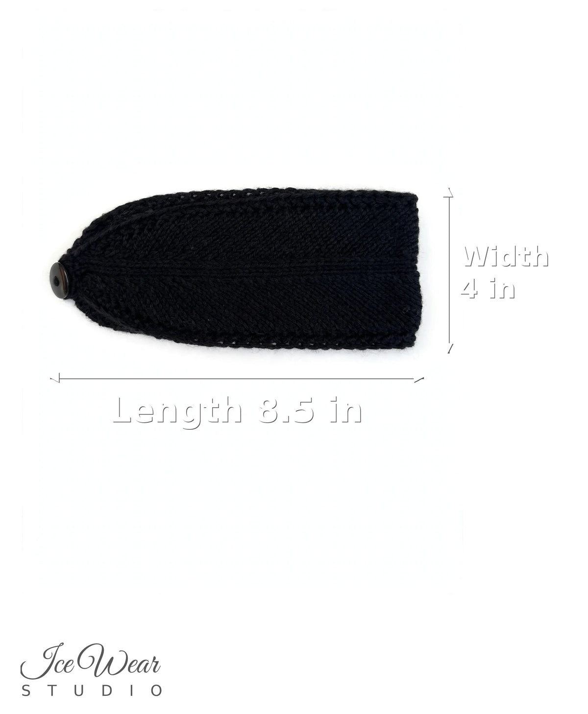Black Plain Headband