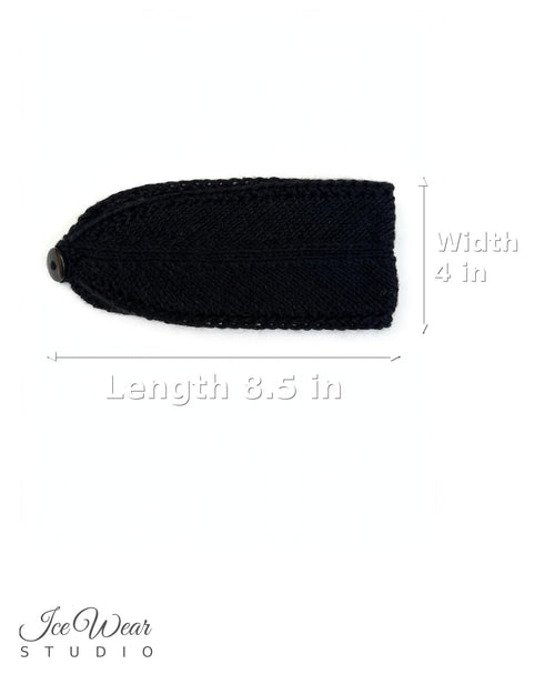 Black Plain Headband