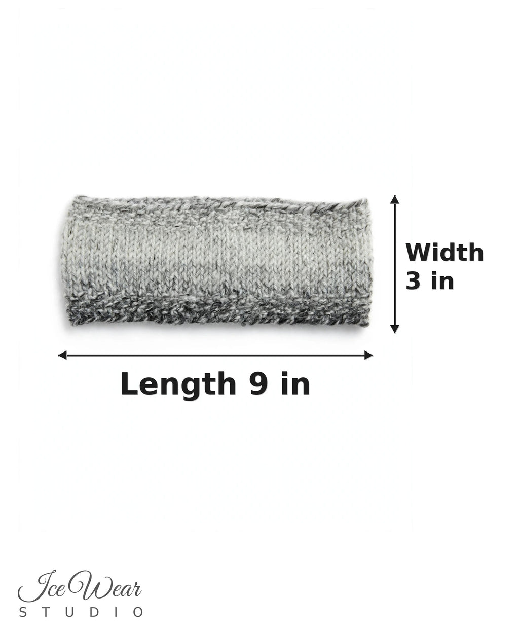 Light Gray Marled Headband