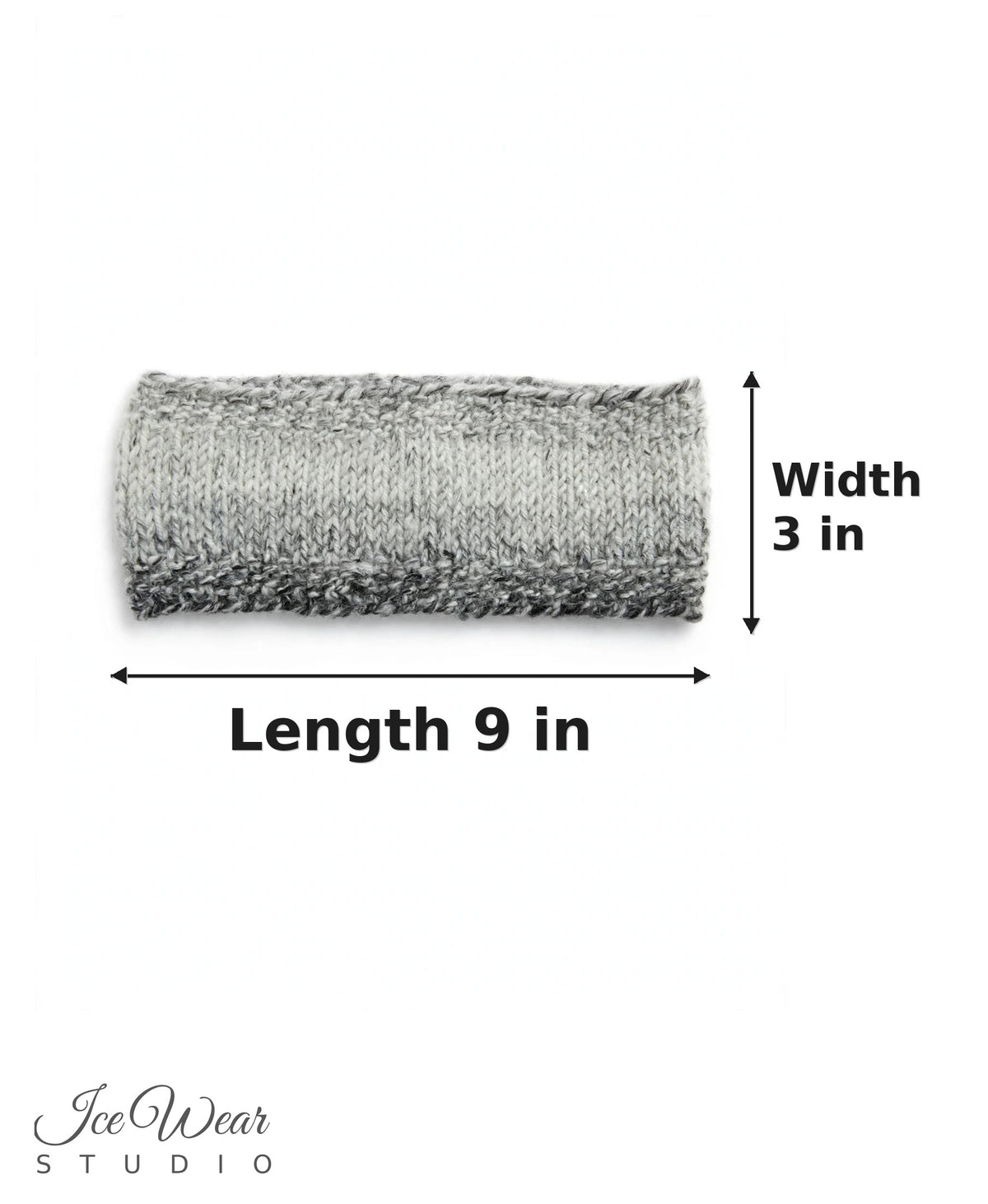 Light Gray Marled Headband