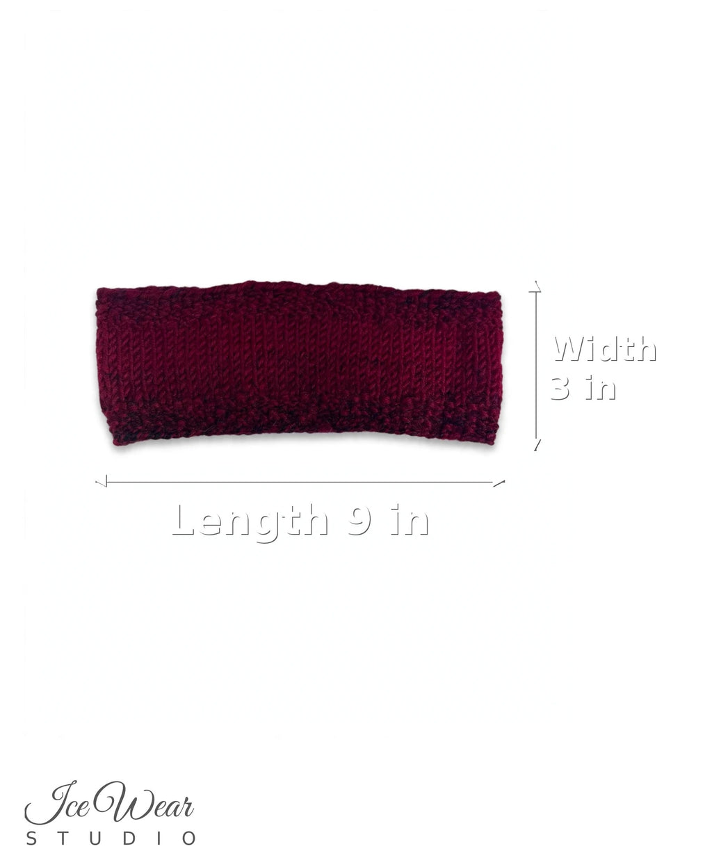 Burgundy Headband