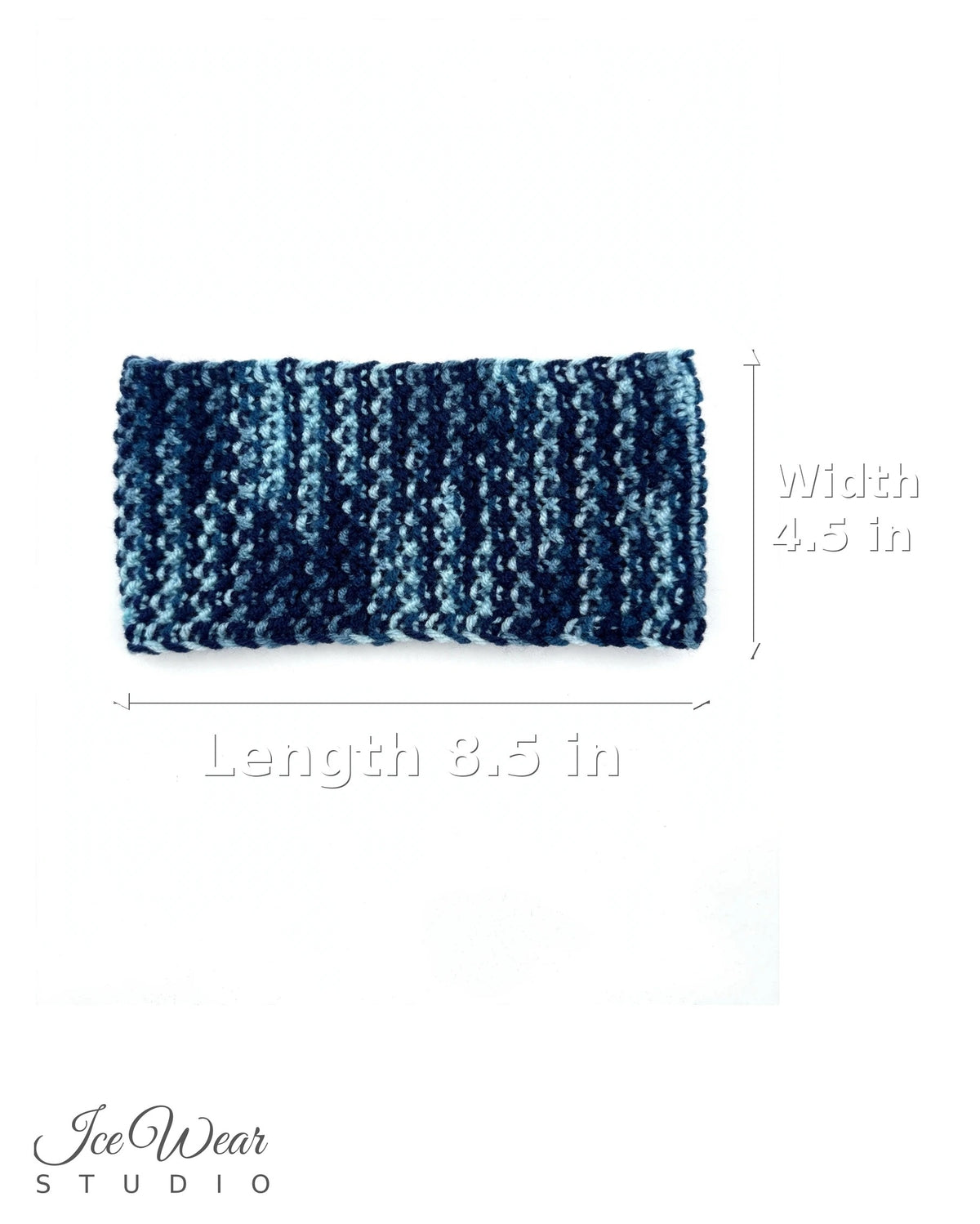 Blue Variegated Headband