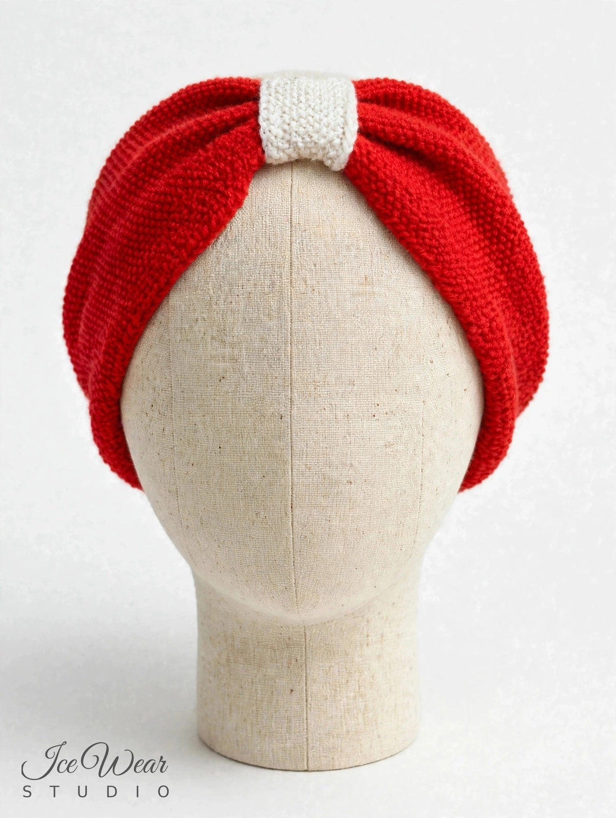Kids Red Bow Headband