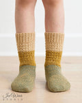 Kids' Sage Olive Marled Knit Socks