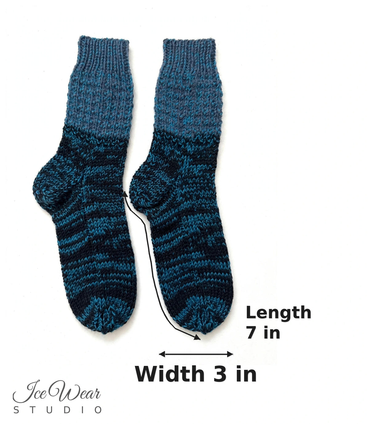 Kids' Color-Block Marled Knit Socks