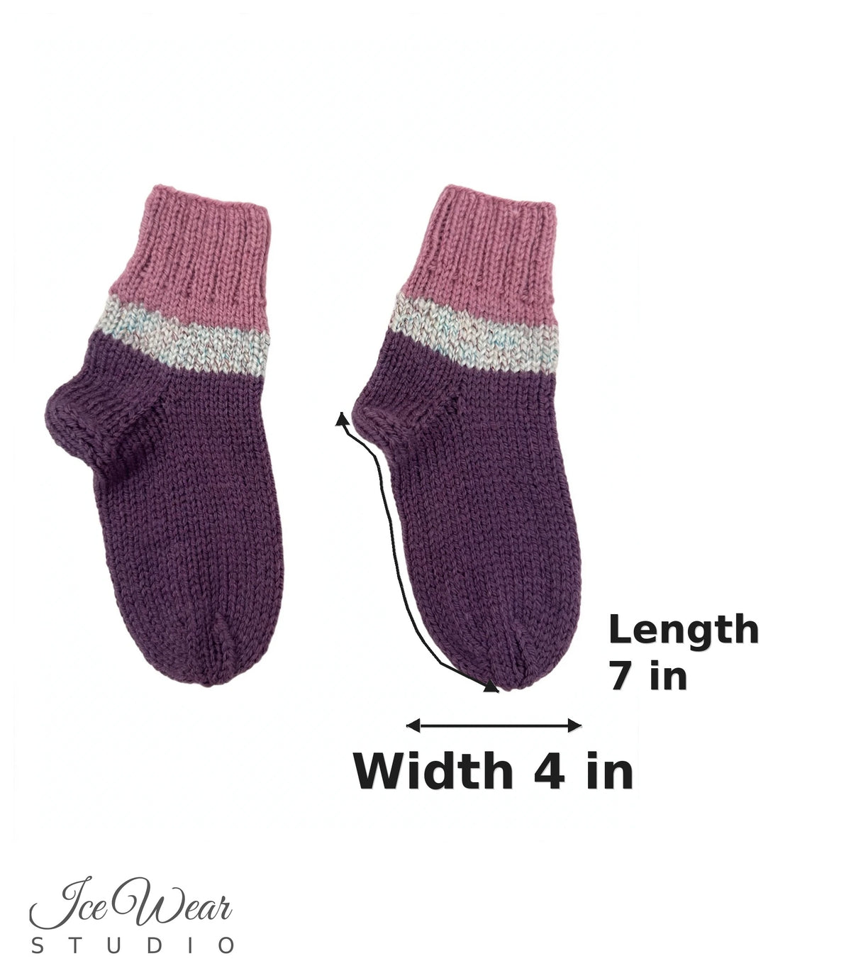 Kids' Color-Block Knit Socks