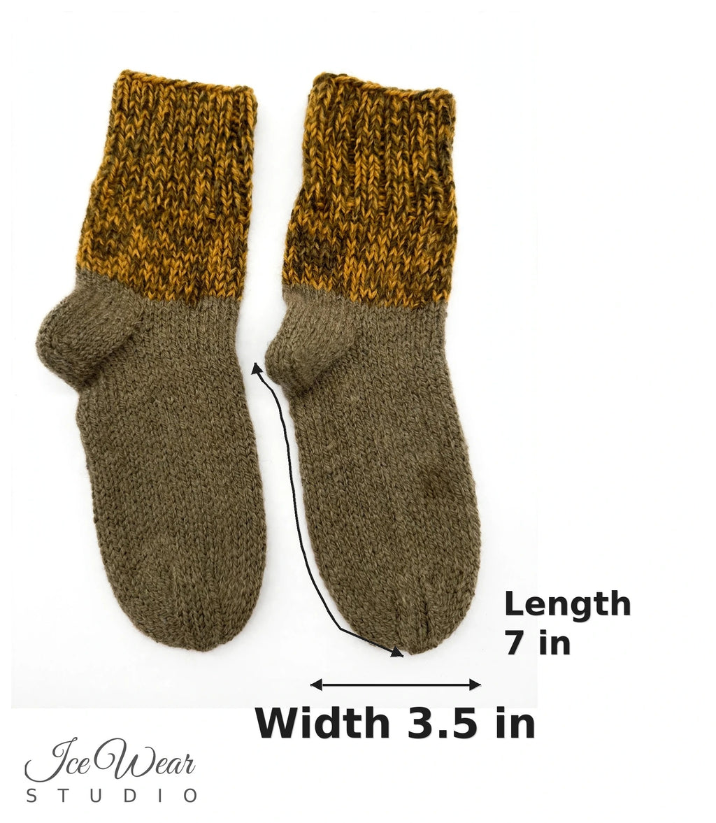 Kids' Color-Block Marled Knit Socks