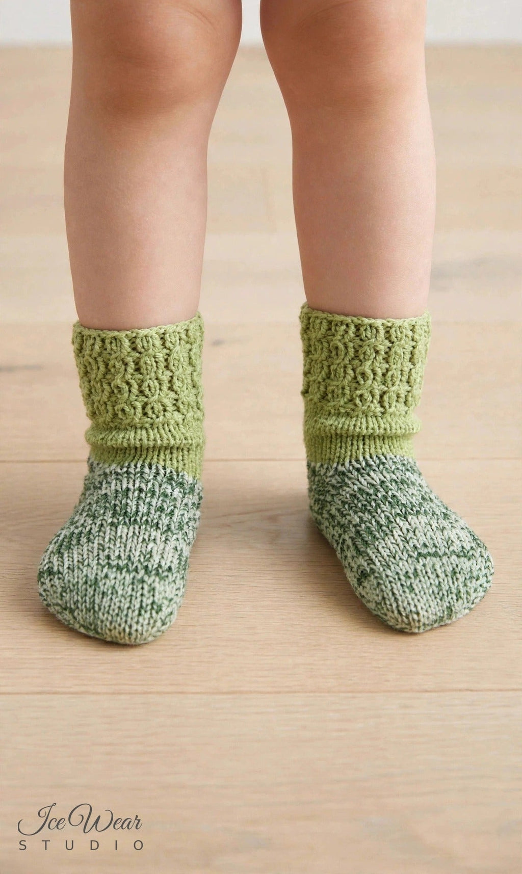 Kids' Color-Block Marled Knit Socks