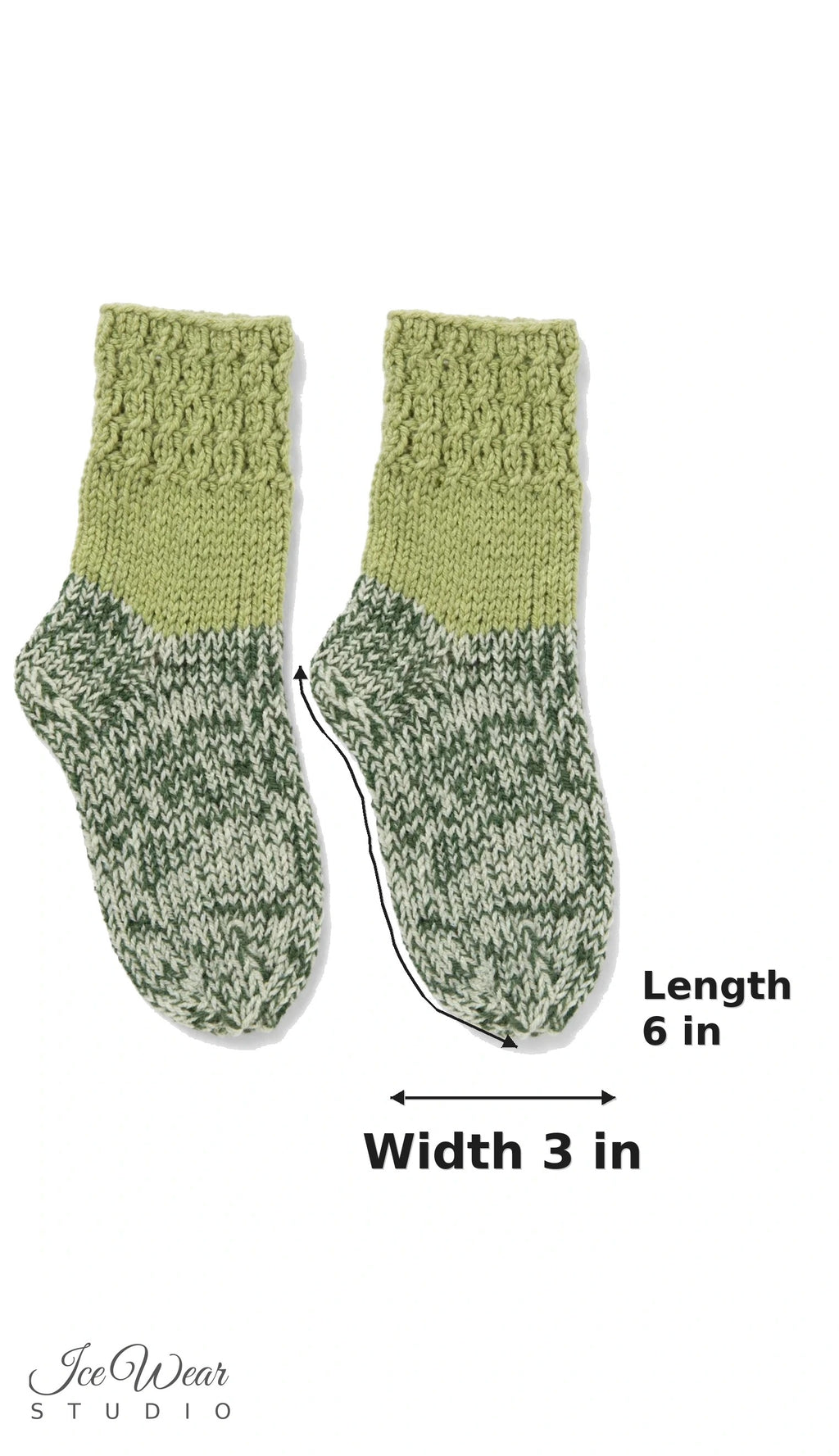Kids' Color-Block Marled Knit Socks