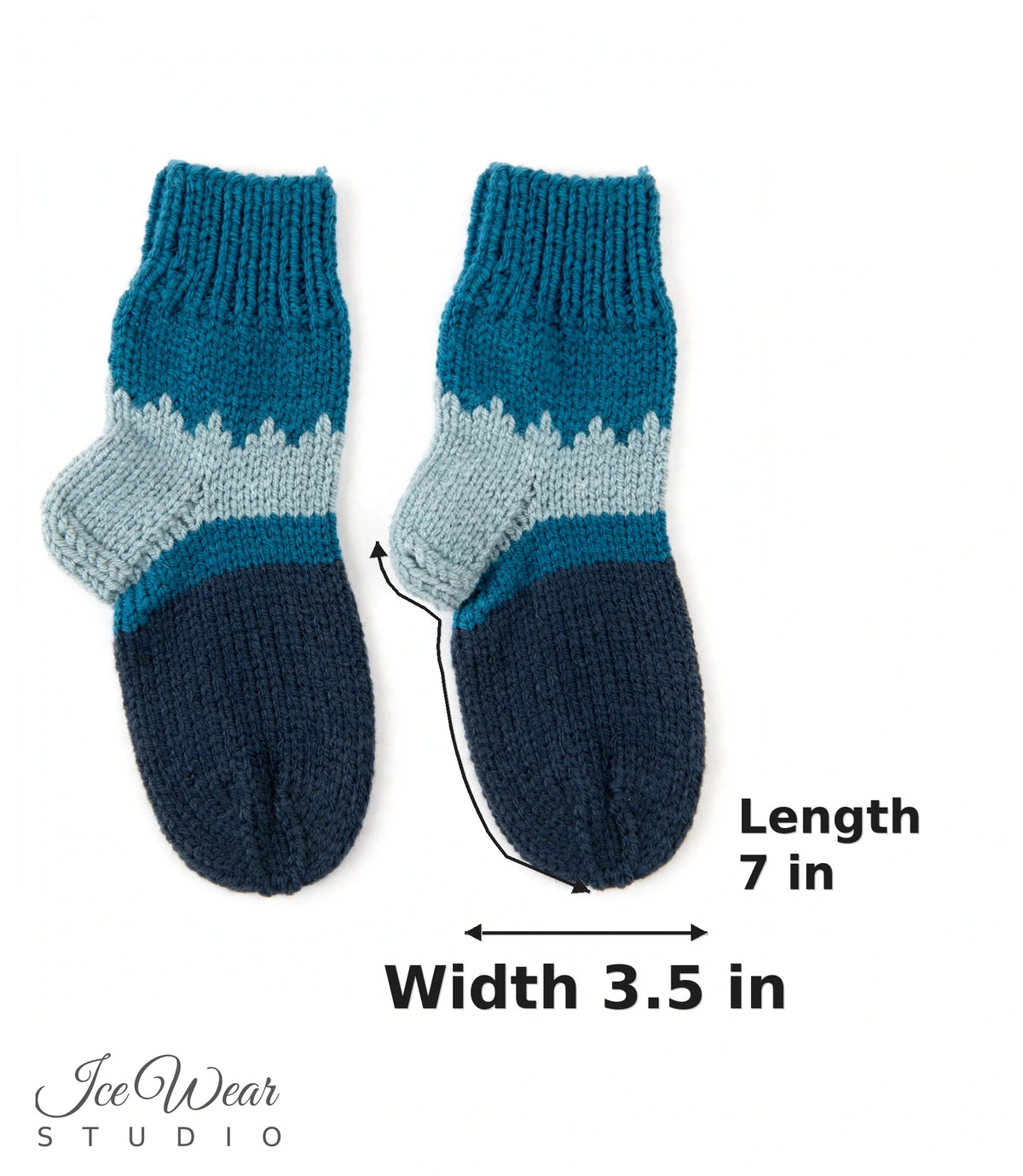 Kids' Color-Block Knit Socks