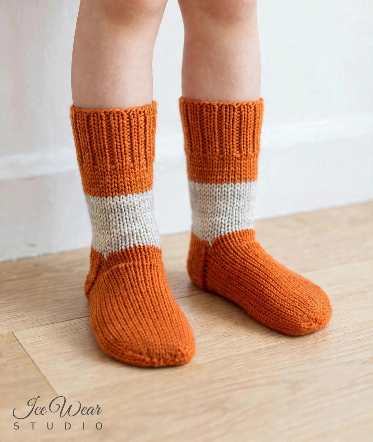 Kids' Color-Block Knit Socks