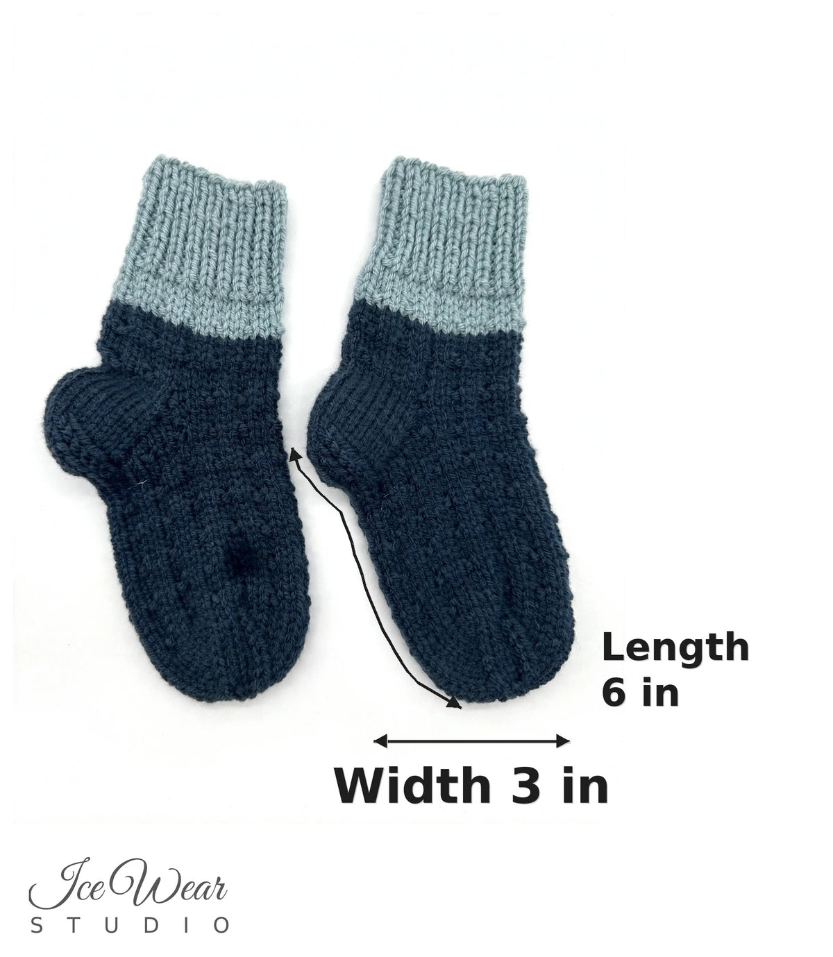 Kids' Color-Block Knit Socks