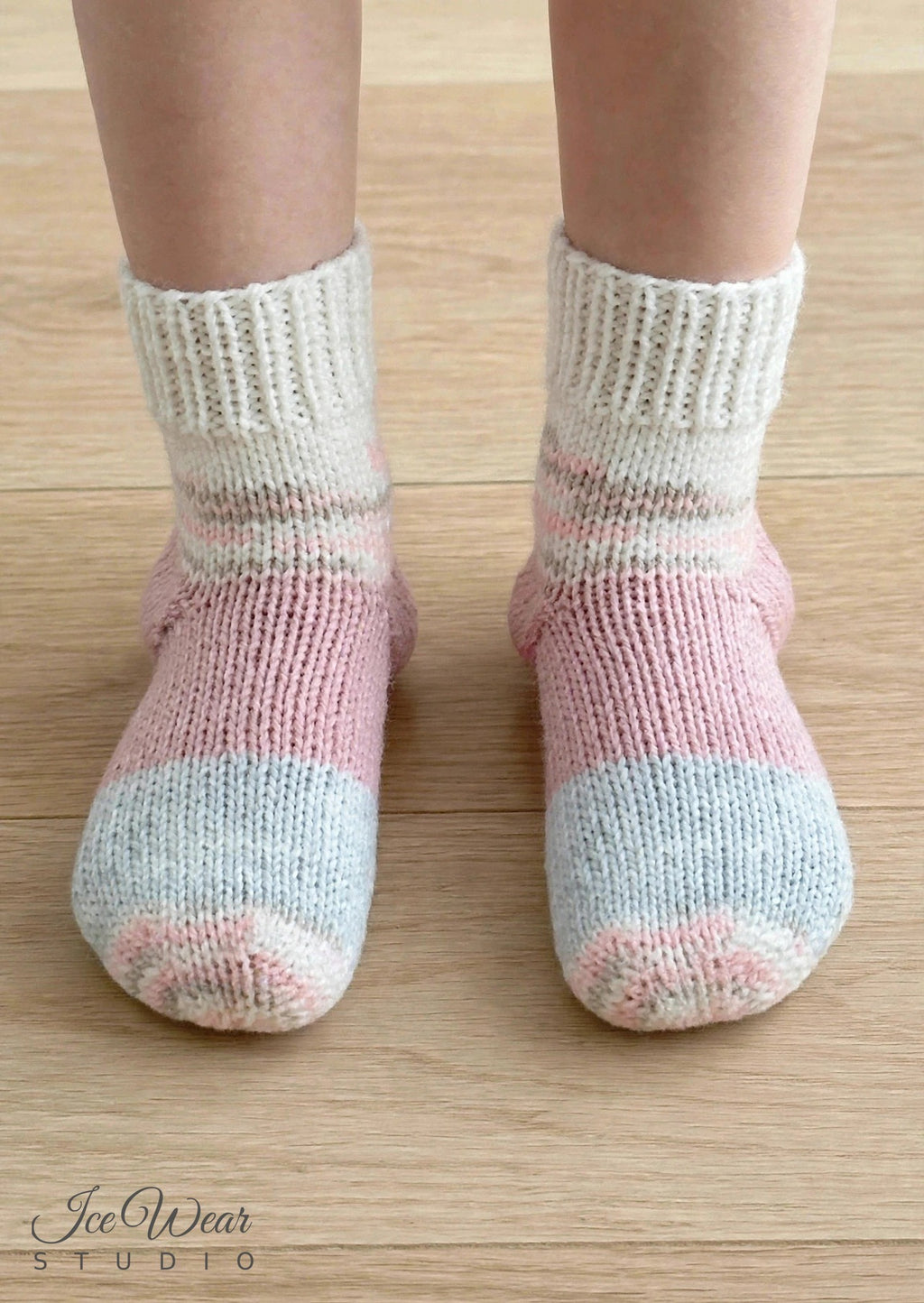 Kids' Color-Block Knit Socks