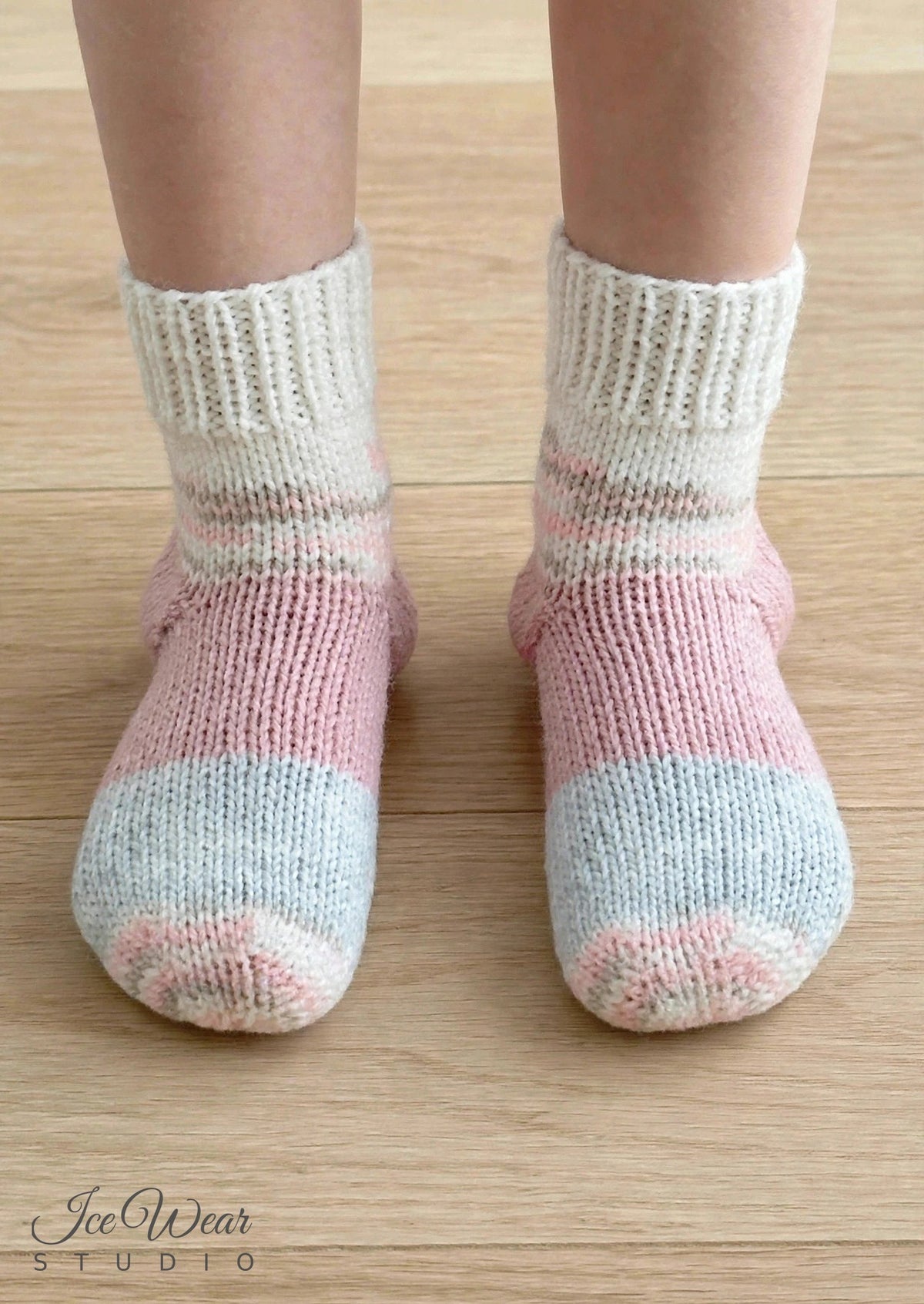 Kids' Color-Block Knit Socks