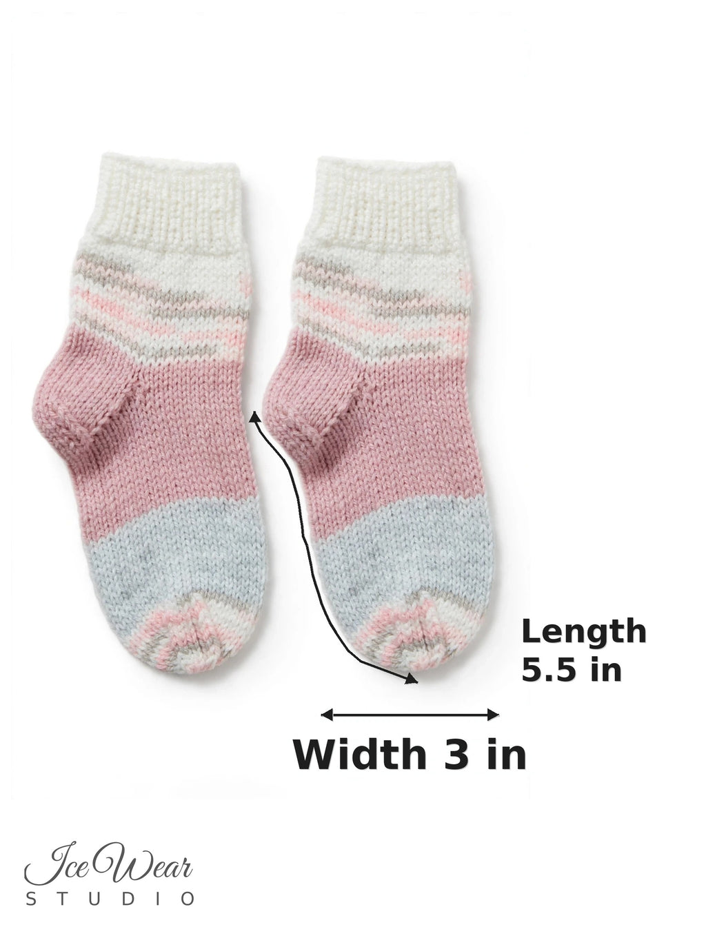 Kids' Color-Block Knit Socks