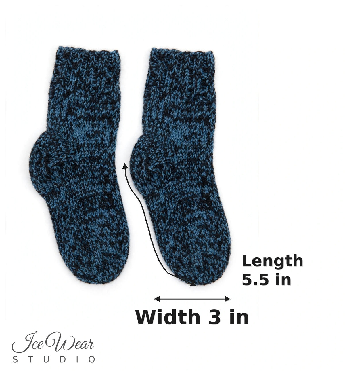 Kids' Marled Knit Socks