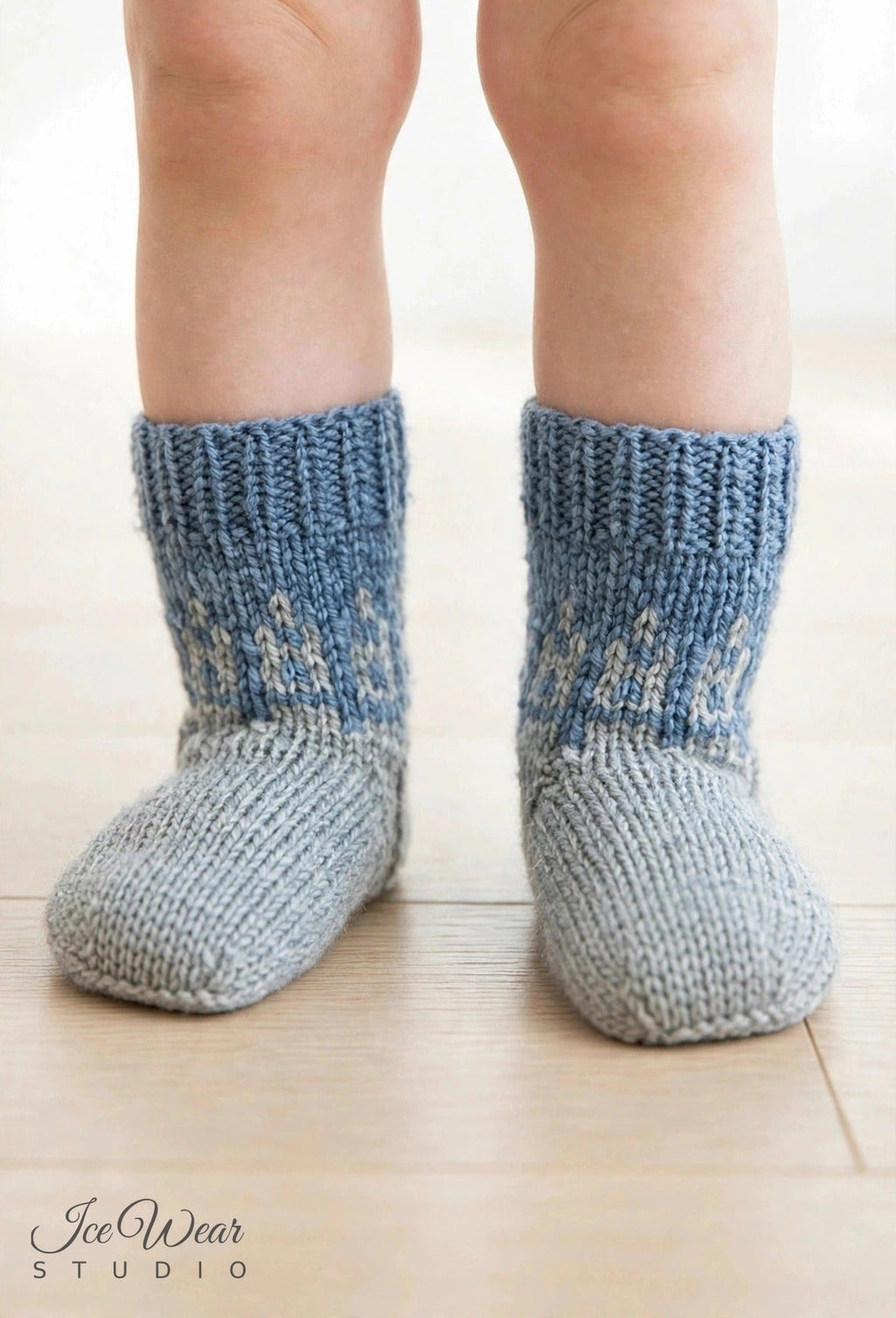 Kids' Color-Block Knit Socks