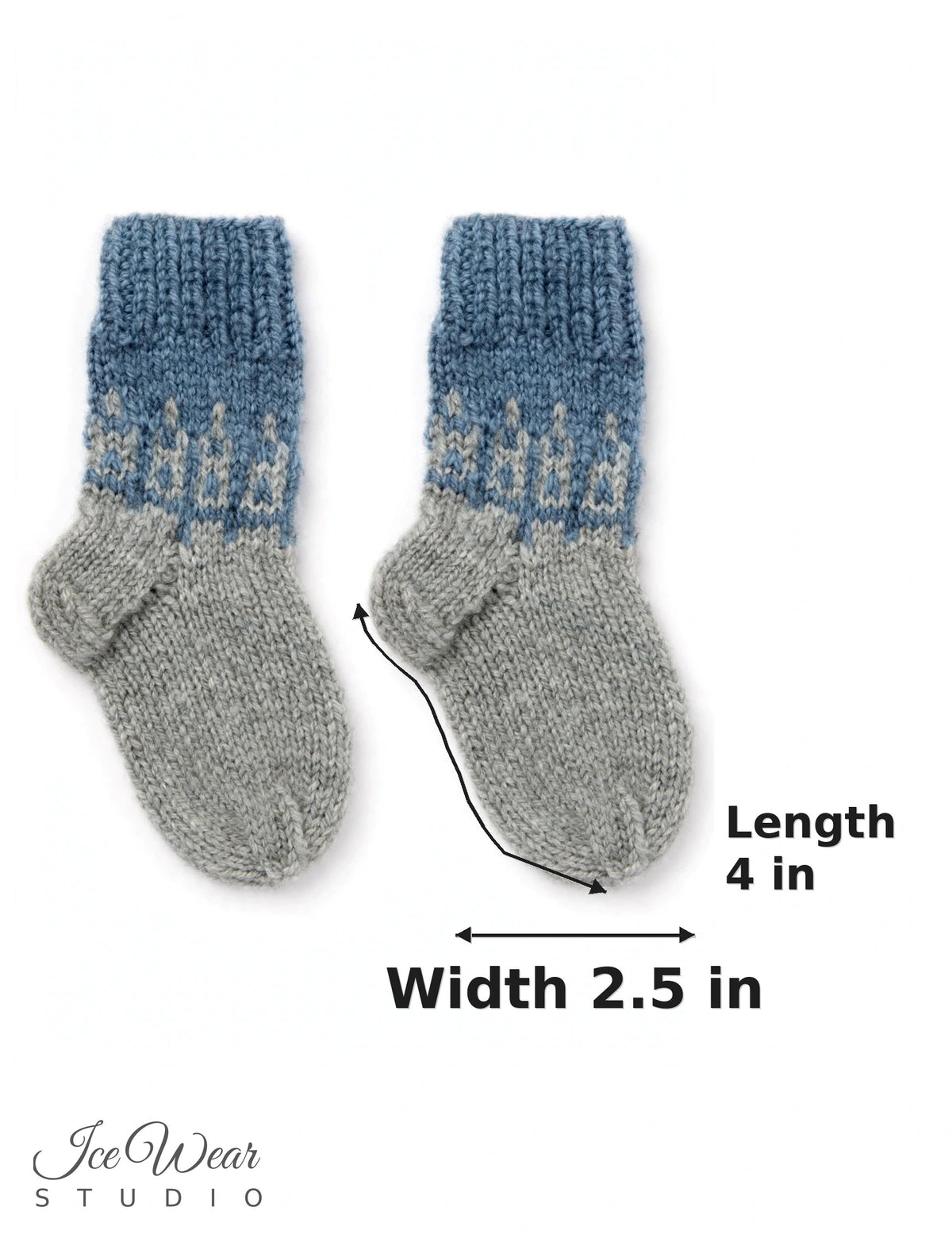 Kids' Color-Block Knit Socks