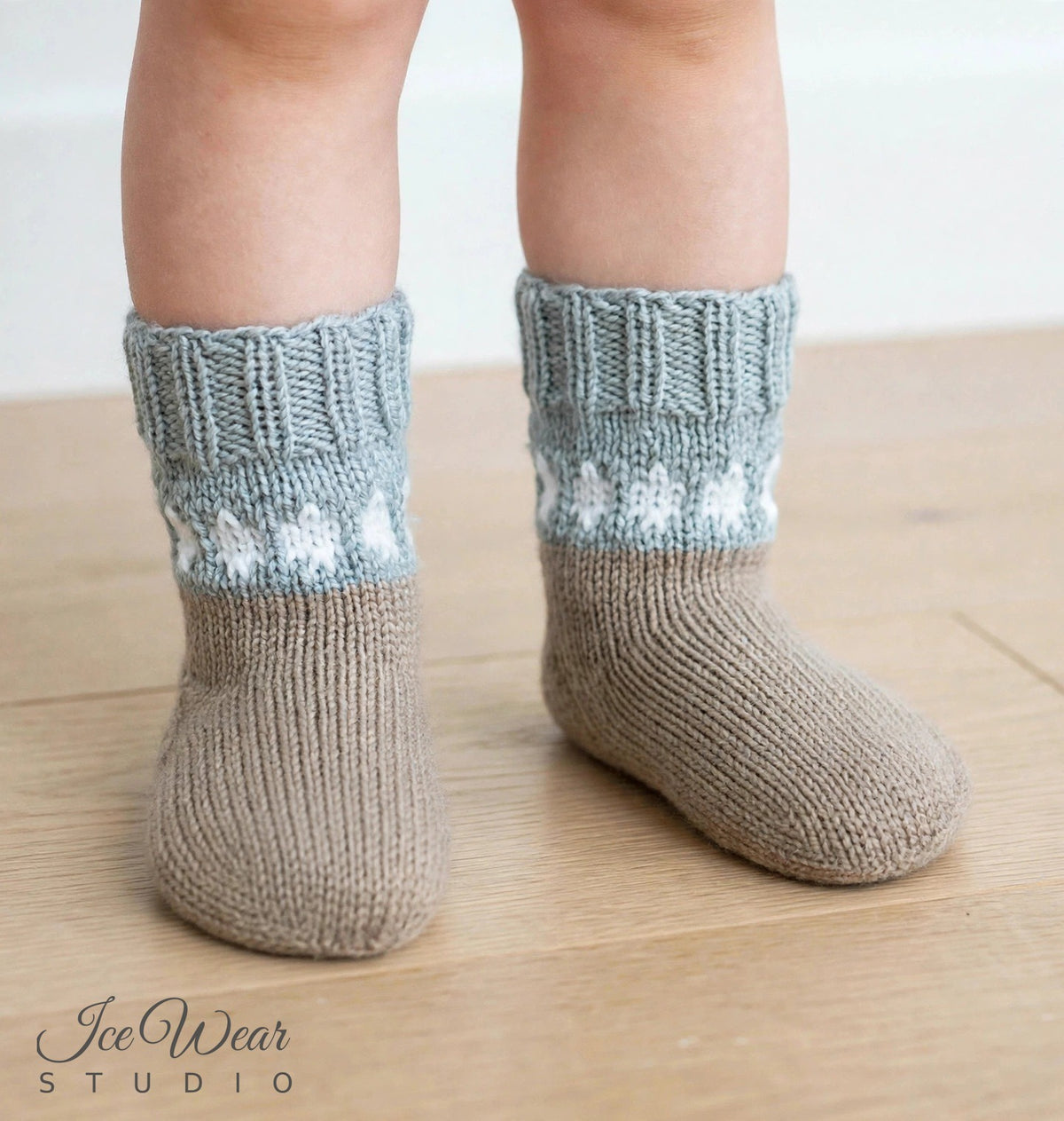 Kids' Color-Block Knit Socks