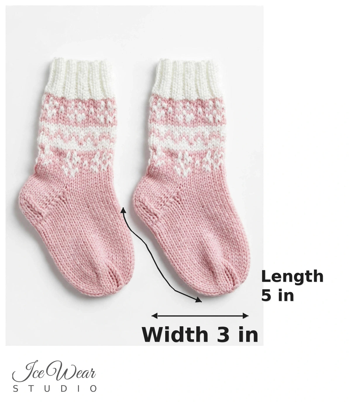Kids' Patterned Knit Socks