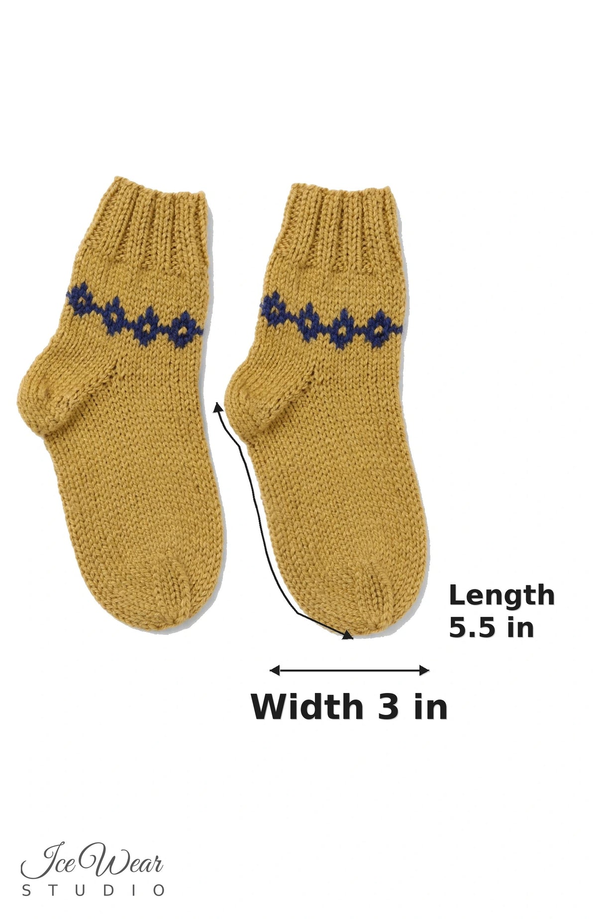 Kids' Patterned Knit Socks