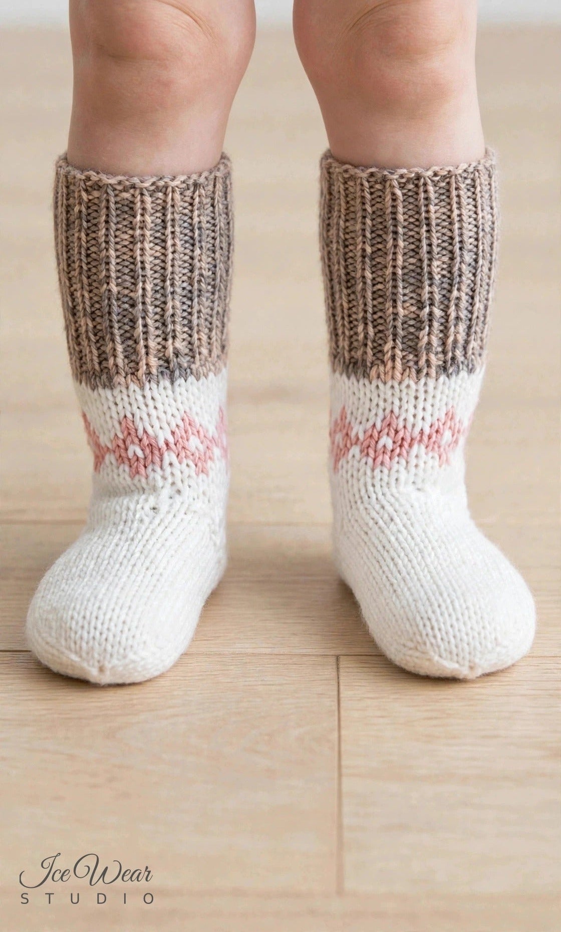 Kids' Color-Block Knit Socks