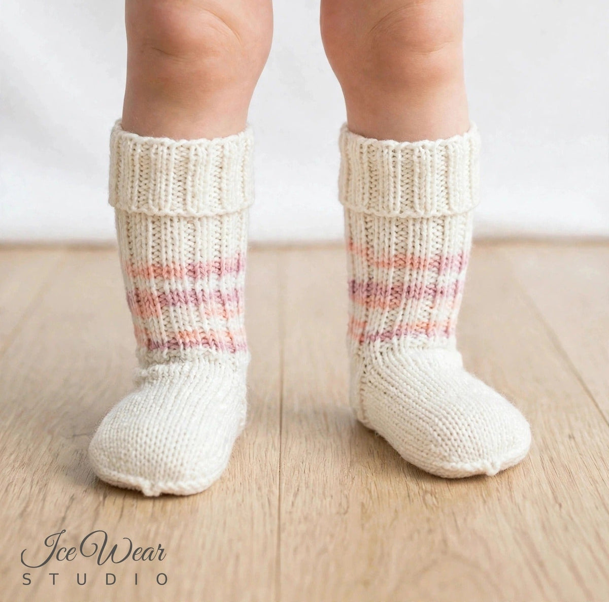 Kids' Striped Knit Socks