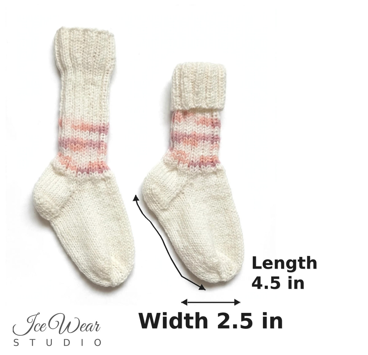 Kids' Striped Knit Socks