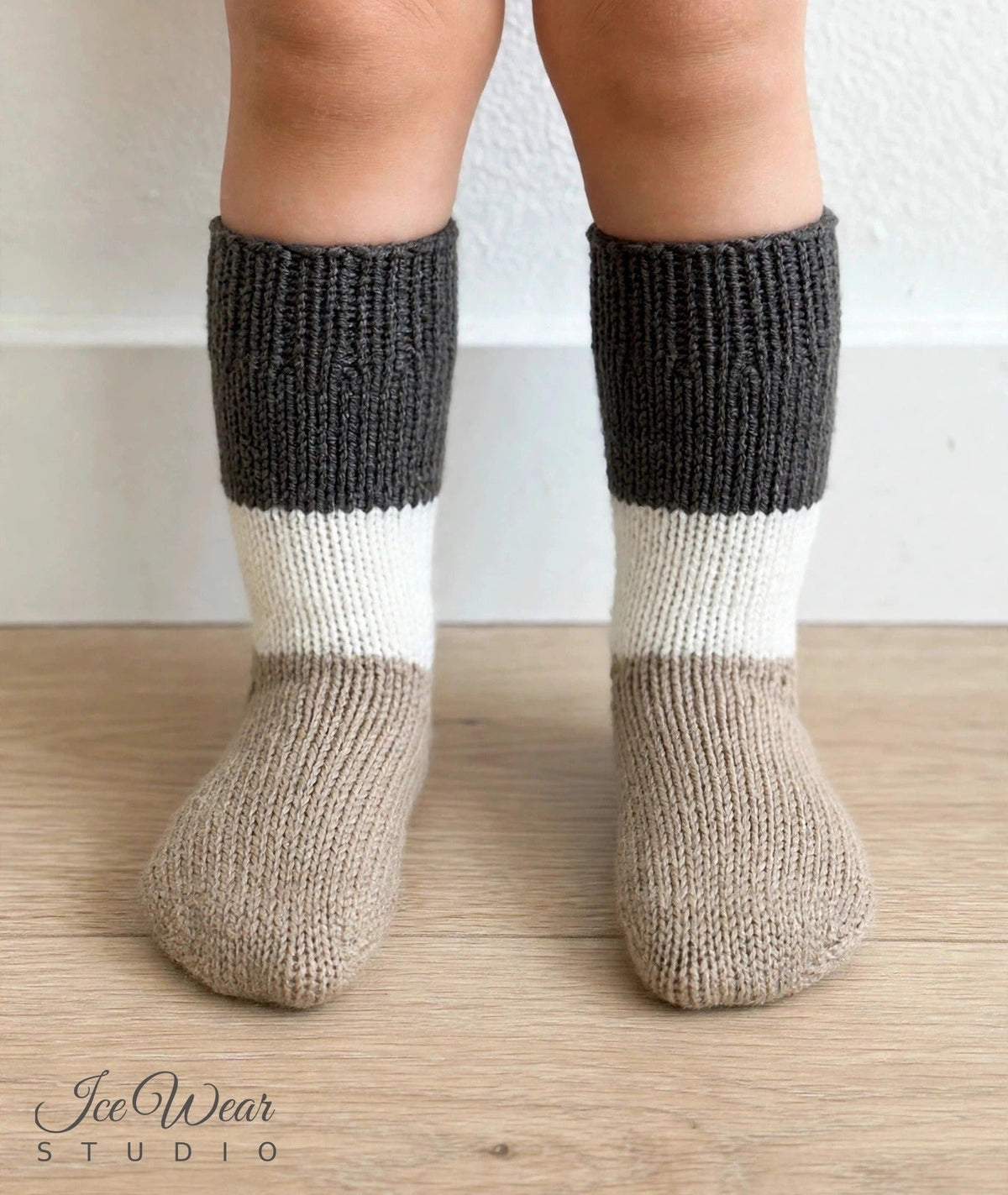 Kids' Color-Block Knit Socks