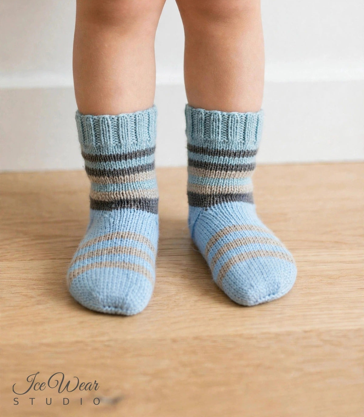 Kids' Striped Knit Socks