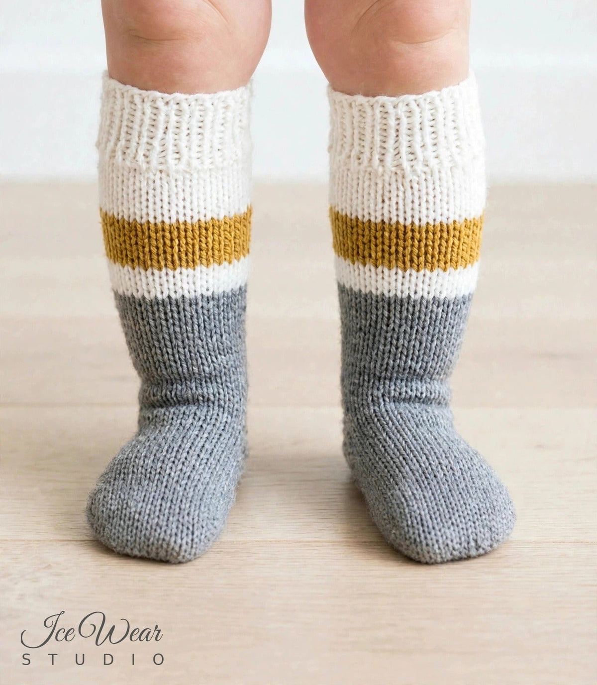 Kids' Color-Block Knit Socks