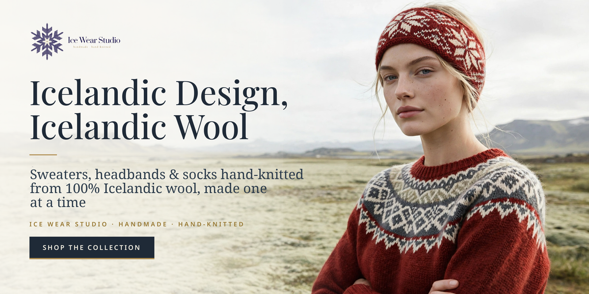 Ice Wear Studio homepage banner